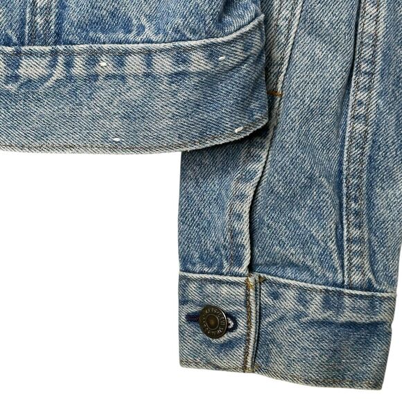 Vintage 70s/80s Levi’s USA-Made Denim Trucker Jacket Size Large - Picture 6 of 12